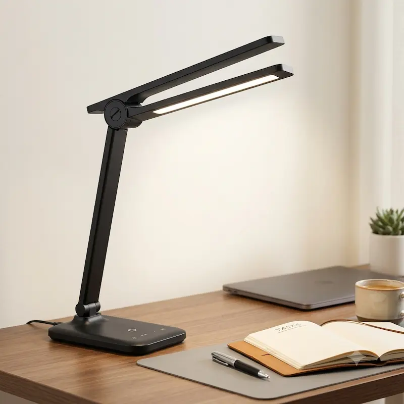 Lámpara de Escritorio LED con Carga Inalámbrica
